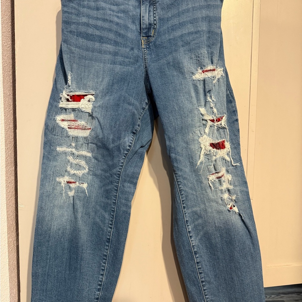 Torrid Distressed Blue Jeans for Women